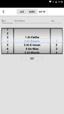 Quran Explorer android App screenshot 4